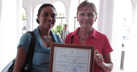 Awarded Timore-Leste's third Sergion Viera de Mello Human Rights Award