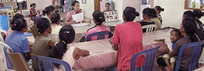 Snapshot: Educational class for mothers